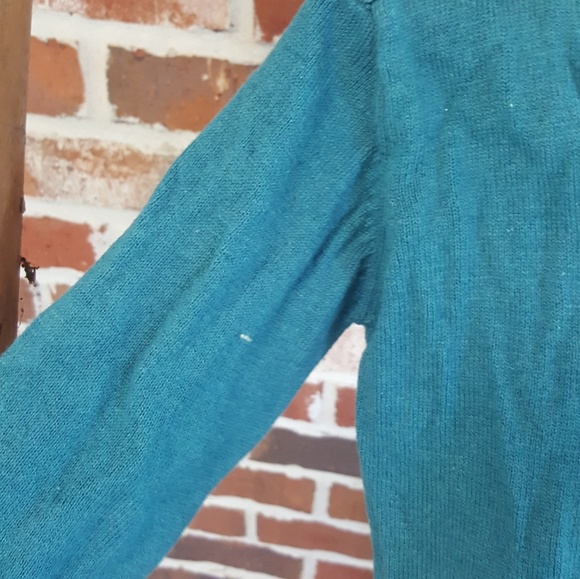 Never worn, turquoise Baby Zara cardigan - Picture 4 of 4